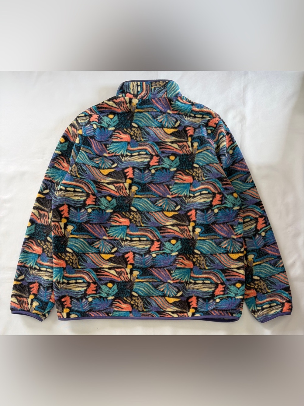 Patagonia Synchilla Snap-T Pullover Fleece Men's Size XL Joy Pitch Blue - Picture 11 of 13